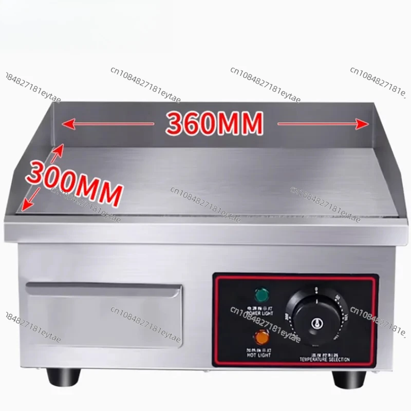 Handheld pancake machine, commercial stall, iron plate grilling, squid grilling, cold noodle equipment, household small electric