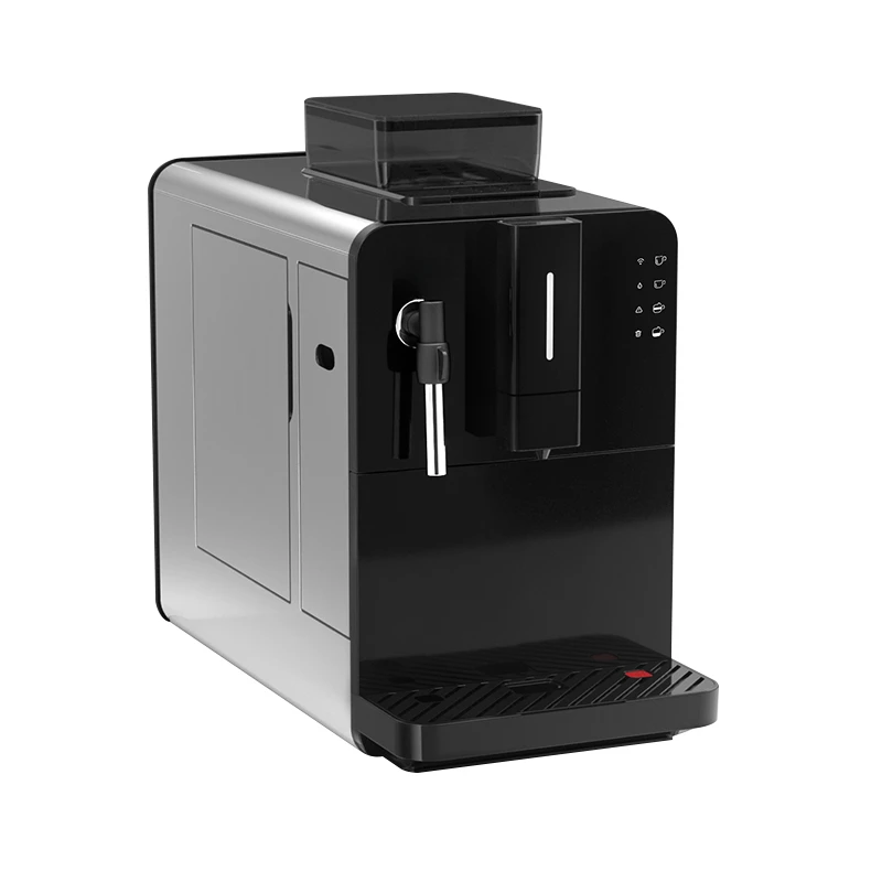 Super Automatic Espresso Machine with Grinder & Refrigerated Milk, WiFi Connected, 5 Flavors for Home and Office.