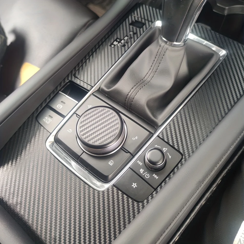 Für MAZDA 3 Axela 2020-2023 Innenraum Mittelkonsole Türgriff 5D Carbonfaser-Aufkleber Dekor Auto-Styling Zubehör – Detail 9