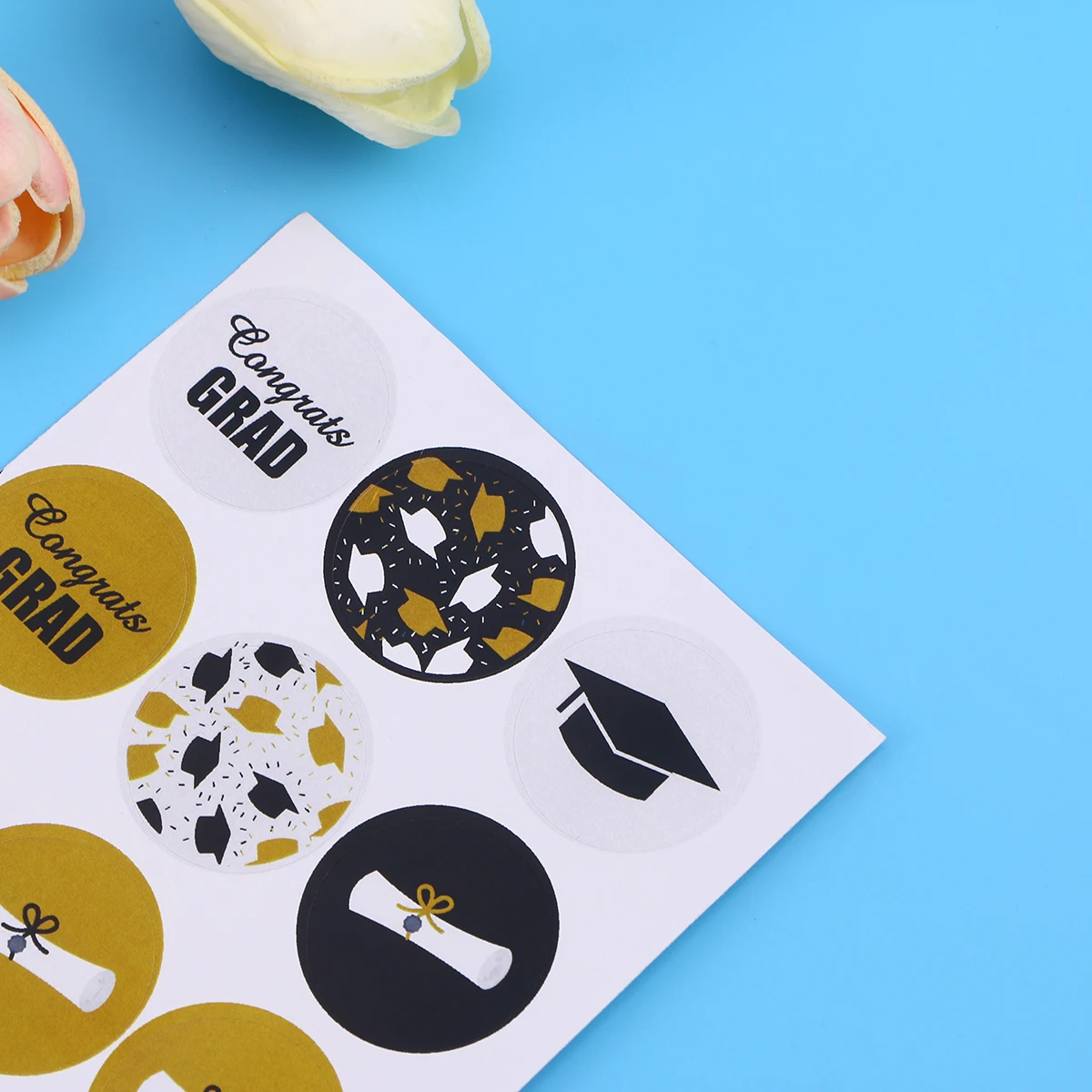 

Embellishments for Crafting Decoration Handmade Label Manual Certificate Sealing Sticker