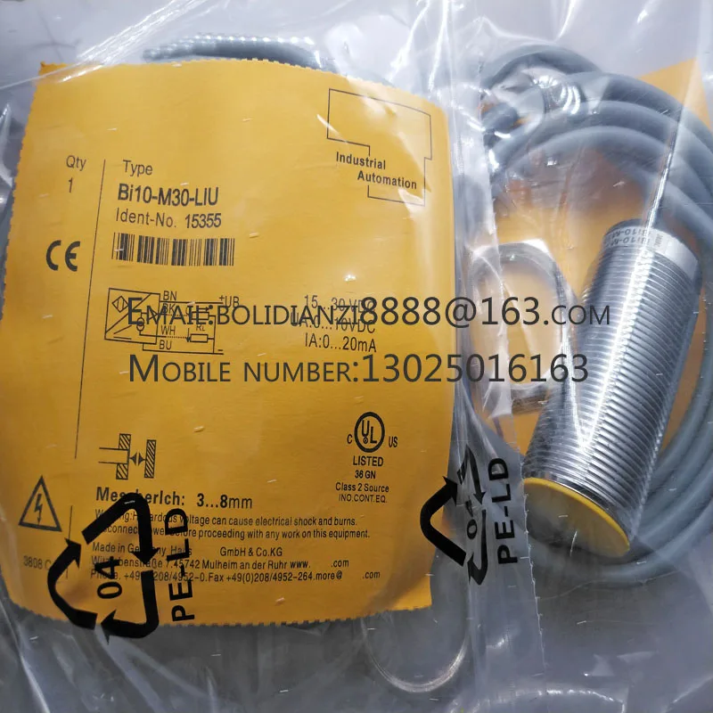 

New sensor for NI50U-CK40-VN4X2-H1141 NI50U-CK40-AN6X2-H1141 NI50U-CK40-AP6X2-H1141 NI50U-CK40-VP4X2-H1141 Original In stock