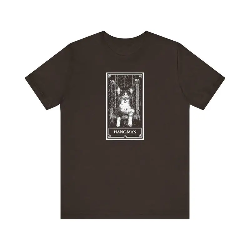 

Hanging Tarot Cat T Shirt