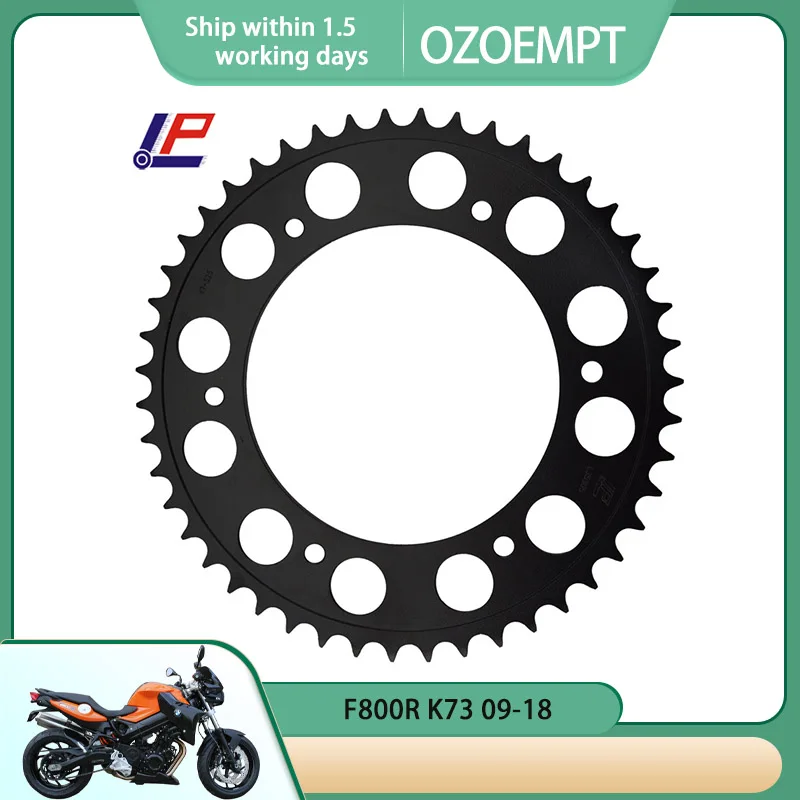 

OZOEMPT 525-47T Motorcycle Rear Sprocket Apply to F800R K73 09-18