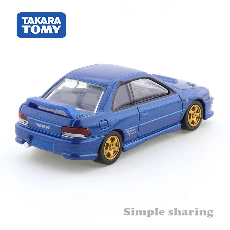 Takara Tomie Premium No.30 Subaru Impreza Wrx Typer Sti Auto Legering Speelgoed Motorvoertuig Diecast Metalen Model Voor Kinderen