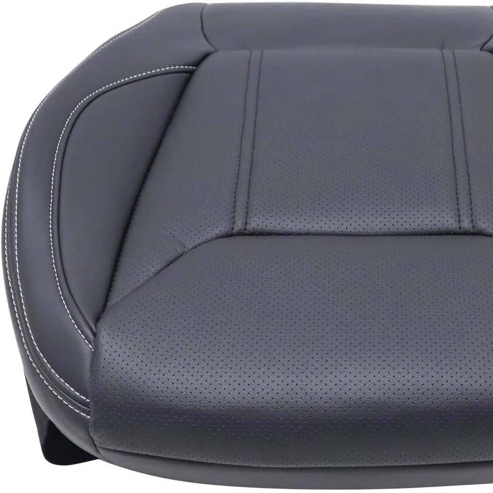 For 2019 2020 2021 2022 2023 2024 Subaru Forester Front Driver Bottom Replacement Seat Cover Black view 3