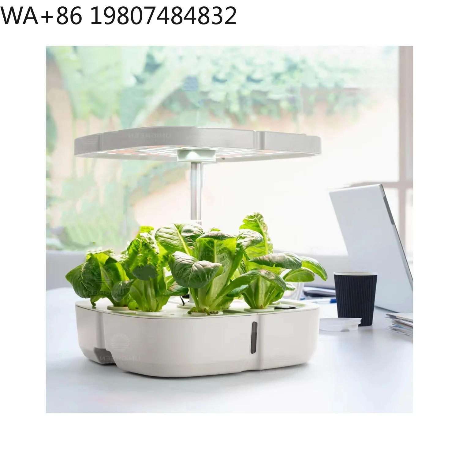 Height Adjustable Mini Soilless Grow Kit Timing Full Spectrum Dimmable LED Light Auto Circulation Hydroponic Cultivation Pot For