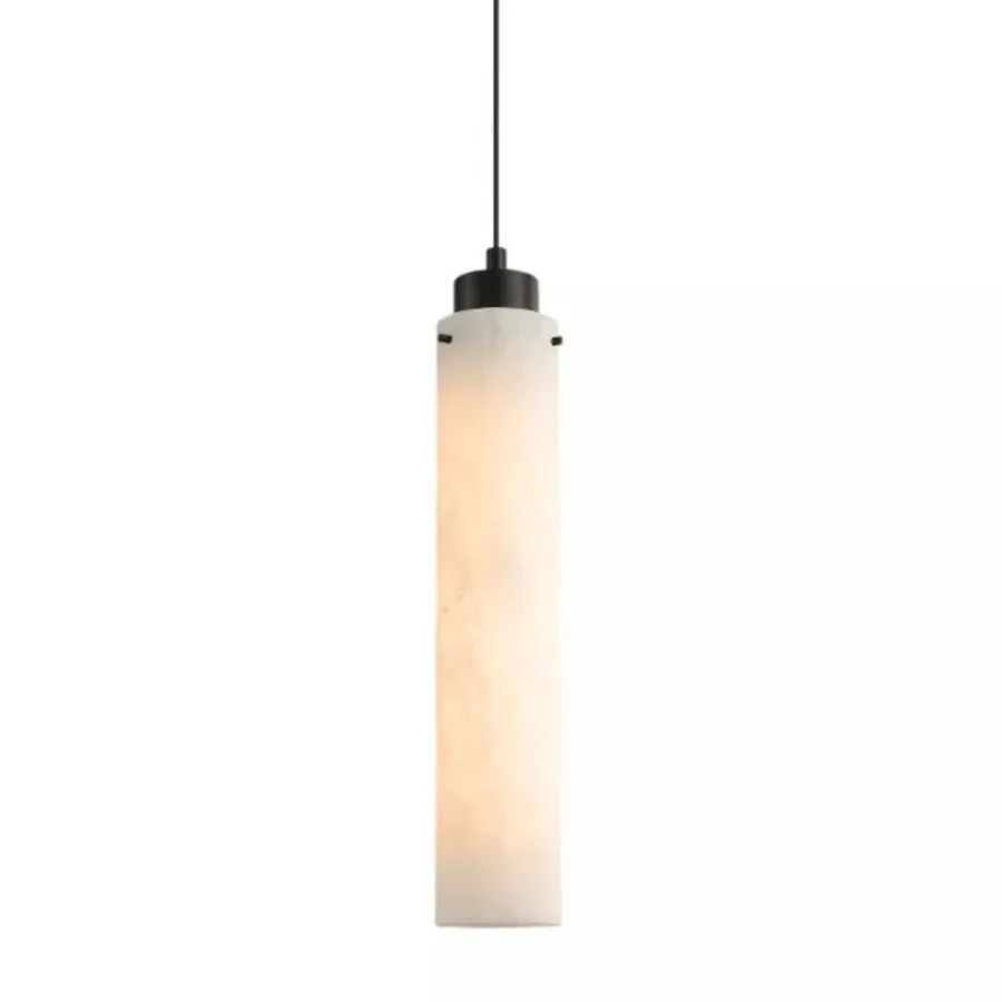 

New Chinese style, bar counter, small chandelier, simple, bedroom, bedside table, natural marble, chandelier