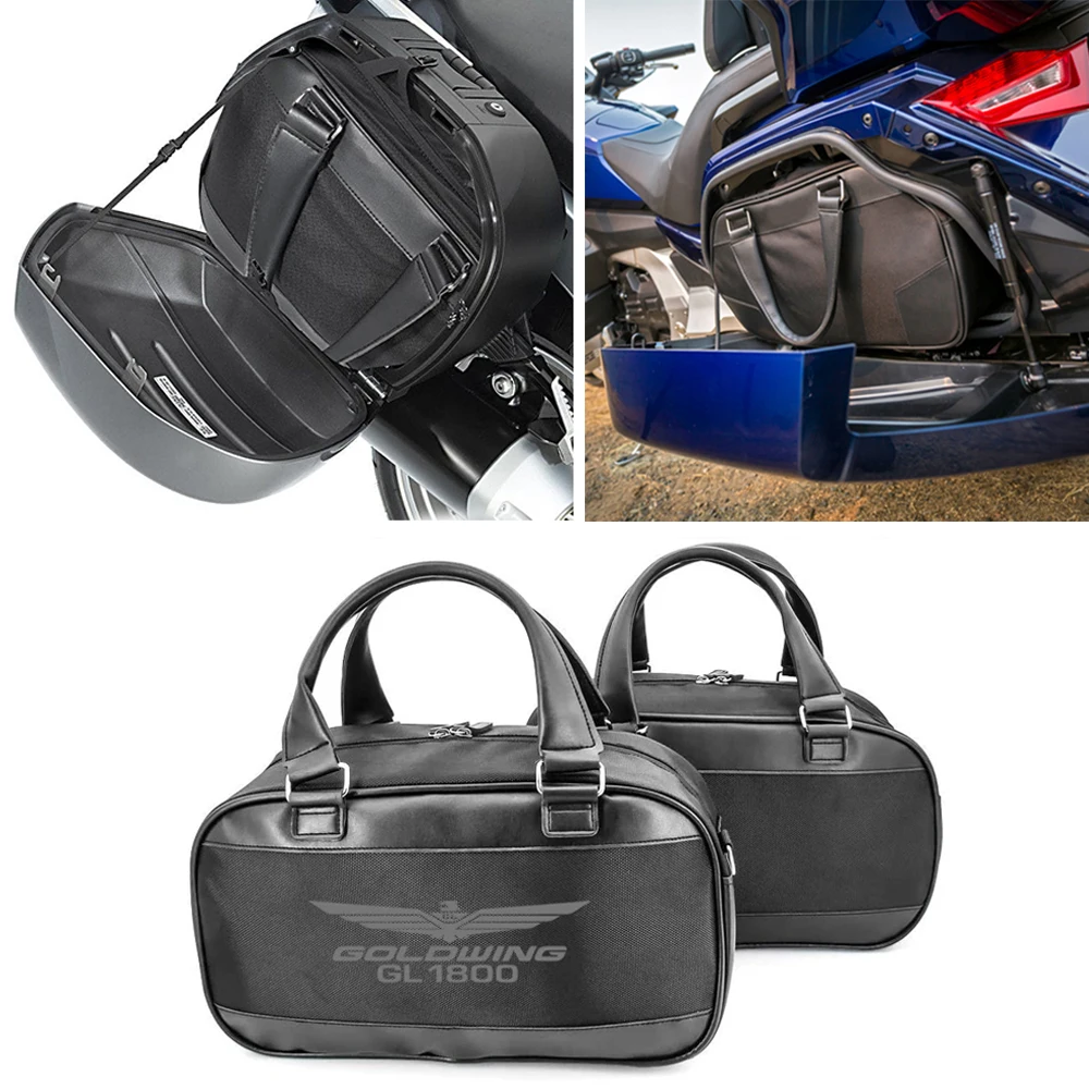 

2023 For Honda Goldwing Tour 1800 GL1800 F6B 2021 2022 Motorcycle Trunk Saddlebag Saddle bags Liner Set Inner Bag Side Case