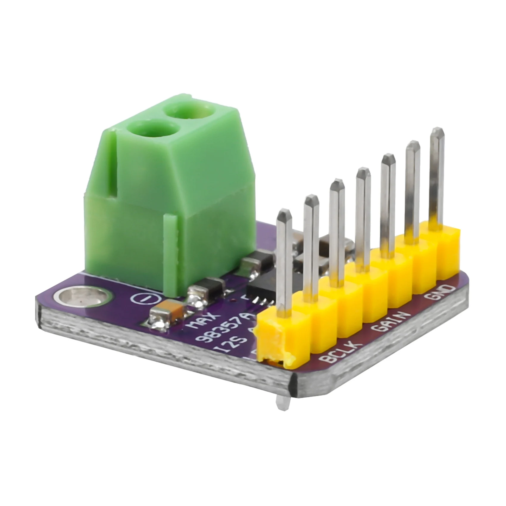 Amplificador Max98357 I2S 3W clase D, interfaz de ruptura, Módulo Decodificador Dac, placa de Audio sin filtro para Raspberry Pi Esp32