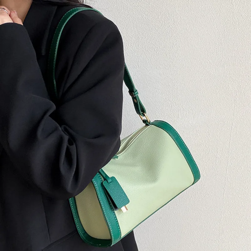 Large Capacity Pillow Messenger Bag Handbags For Women Versatile Shoulder High Quality Contrast Color Crossbody Luxury Exquisite