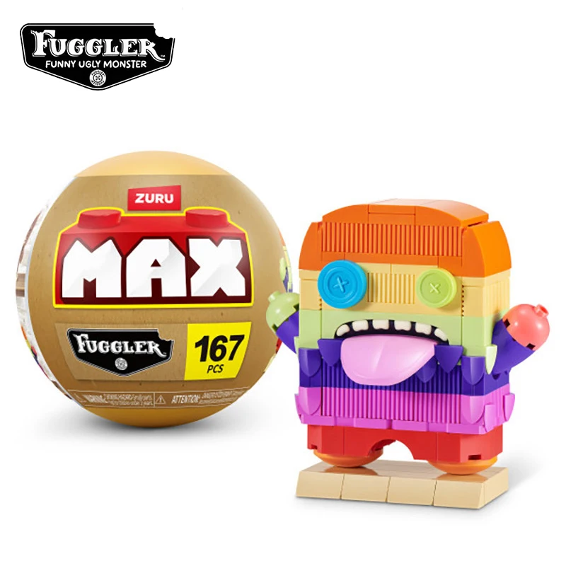 

Fuggler Building Blocks Toy Ugly Kawaii Action Figures Bricks Assemble DIY Model Doll Accessories Children Kid Educational Gifts