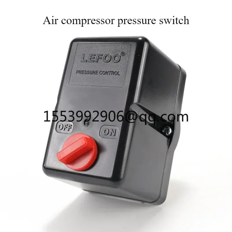 LF19 air compressor and water pump flow switch, manual knob with relief valve