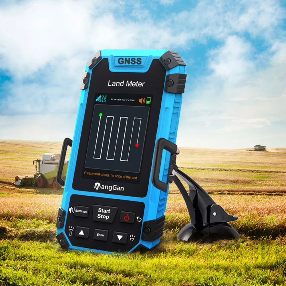 WangGan Handheld GPS Plough Land Meter WangGan GPS Land Surveying Machine Professional GNSS receiver Area Measurement