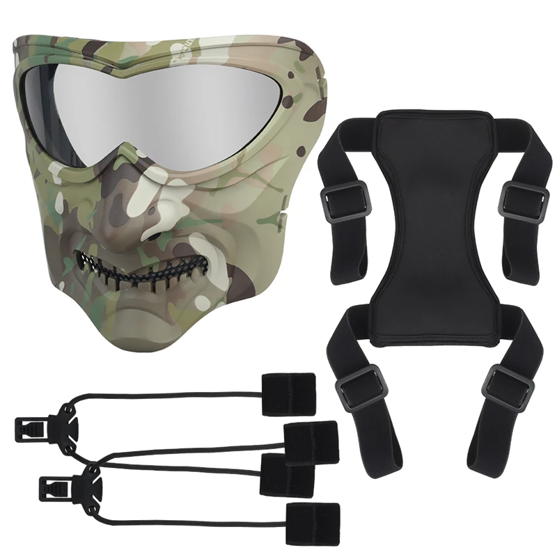 

CS Hunting Full Face Mask Halloween Masquerade Hunting Training Protective Masks Shooting Airsoft Accessories Paintball