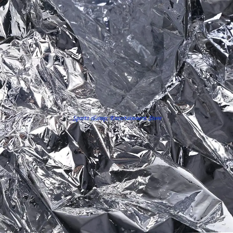 G7NF Multi-functional Foil Poncho Raincoat Waterproof Outdoor Survive Rescue Blanket