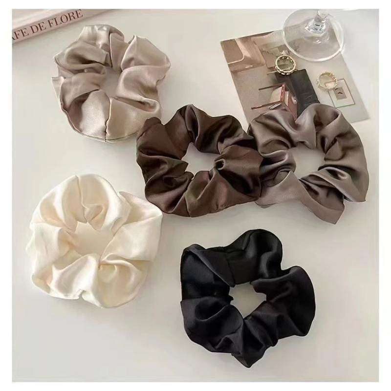 5pcs Of Elegant Headband Tie, Simple Bun Tie Headband Accessory