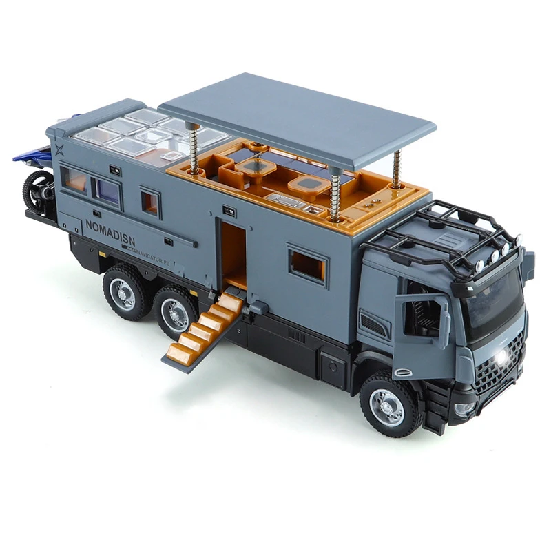 

NOMADISM-F Alloy Off-road RV Model, Desktop Decoration, Micro-model Collection Display, 1:24