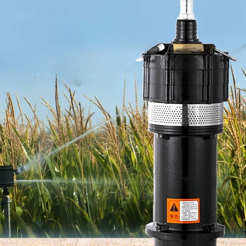 Pompe submersible multi-étages 220V, pompe de puits domestique