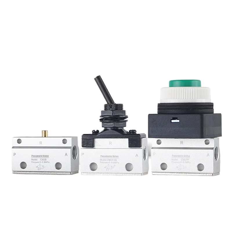 Pneumatic Mechanical Valve CM3B 3R 3L 3PF PP PM PL HS Series 3V-06 3Y-06 3/2 Way