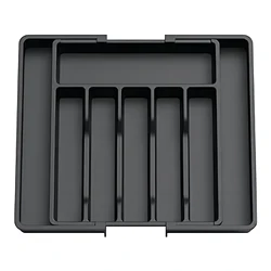 Cutlery Organizer Drawer Cutlery Holder Expandable Utensil Tray Kitchen Storage & Organization Adjustable Flatware Storage Tray