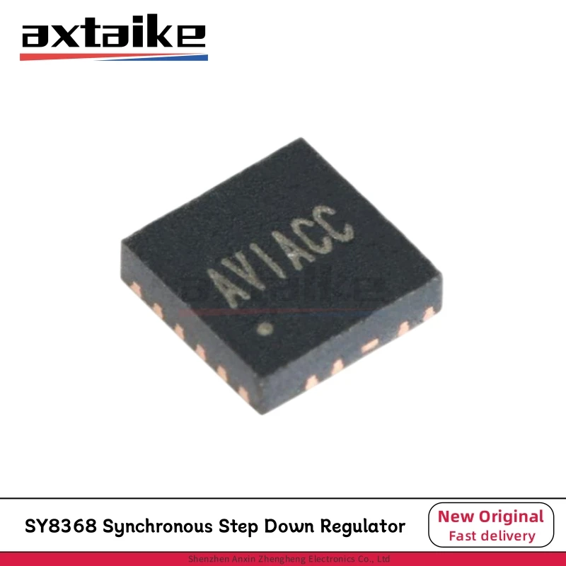 5PCS SY8368AQQC QFN12 SY8368A High Efficiency Fast Response 8A Continuous 16A Peak 28V Input Synchronous Step Down Regulator IC