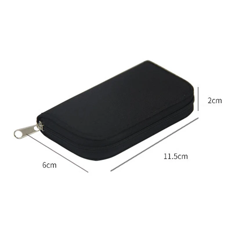 Memory Card Storage Bag Carrying Case Holder Wallet 22 Slots For CF/SD/Micro SD/SDHC/MS/DS Game Accessories Memory Card Box