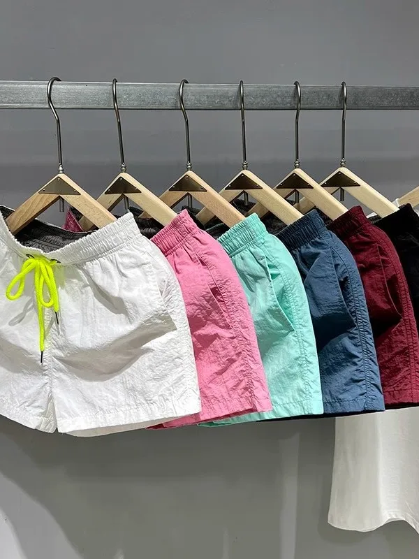 Summer New Sport Qui Dry Inner  Tee-quarter Length orts ex Casual Running Fitn Beach Swimming Trendy orts