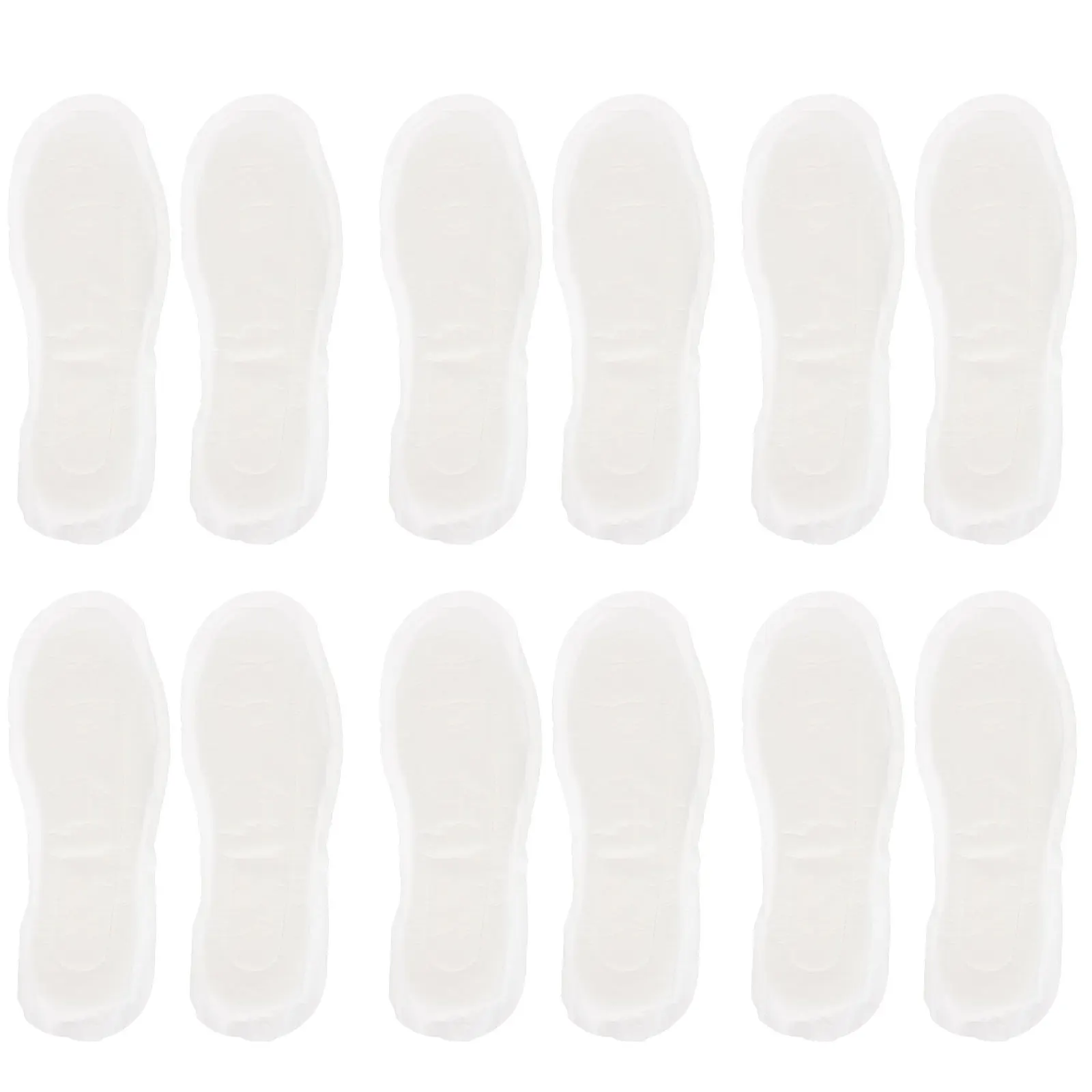 

10Pairs Disposable Cotton Insoles Breathable Sweat Absorbing Sanitary Shoe Pads Comfortable Foot Disposable Insole