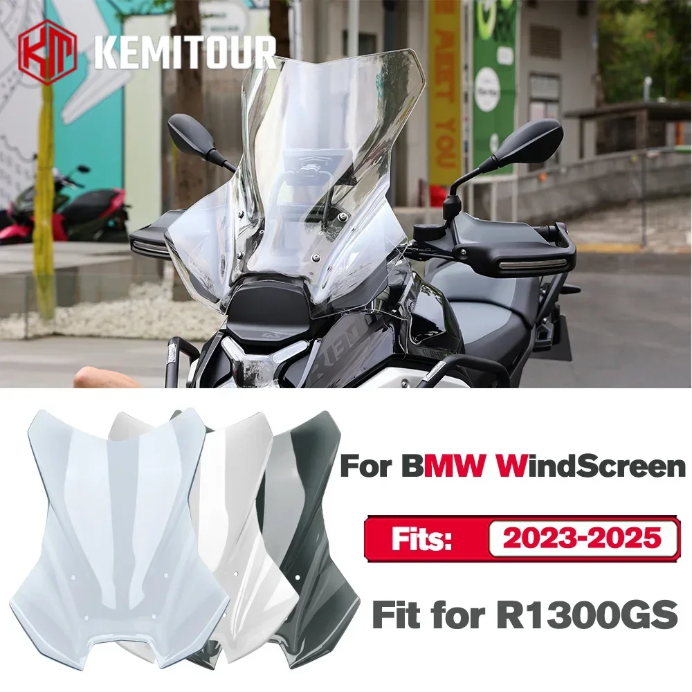 

For BMW R 1300 GS R1300GS R1300 1300GS Motorcycle Front Windscreen 2023-2025 Windshield Wind Deflector Moto Accessories Parts