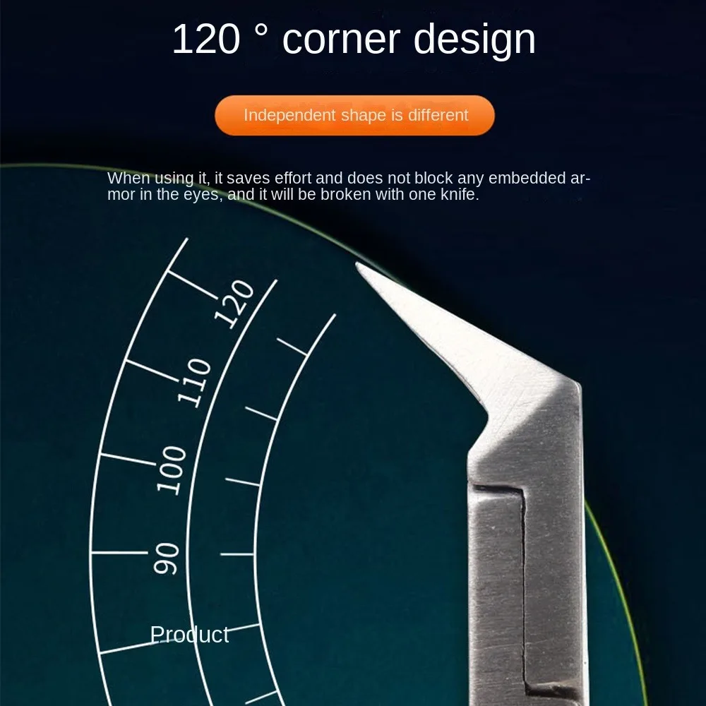 

High Quality Professional Toe Nail Clipper Stainless Steel Podiatrist Toenails Trimmer Cuticle Nipper Thick Toenails