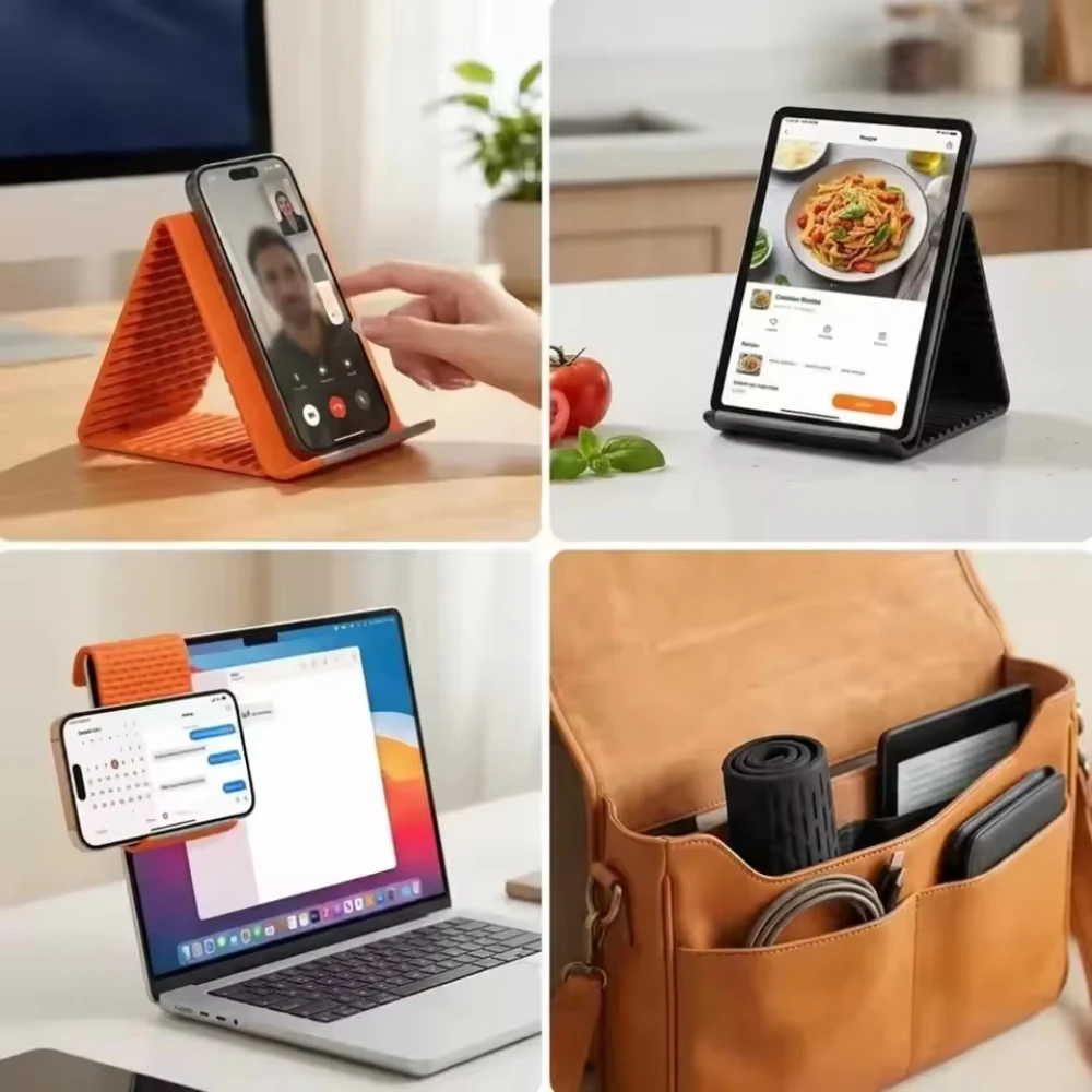 Portable Foldable Silicone Pho - Desk Setup Apple 评论和价格