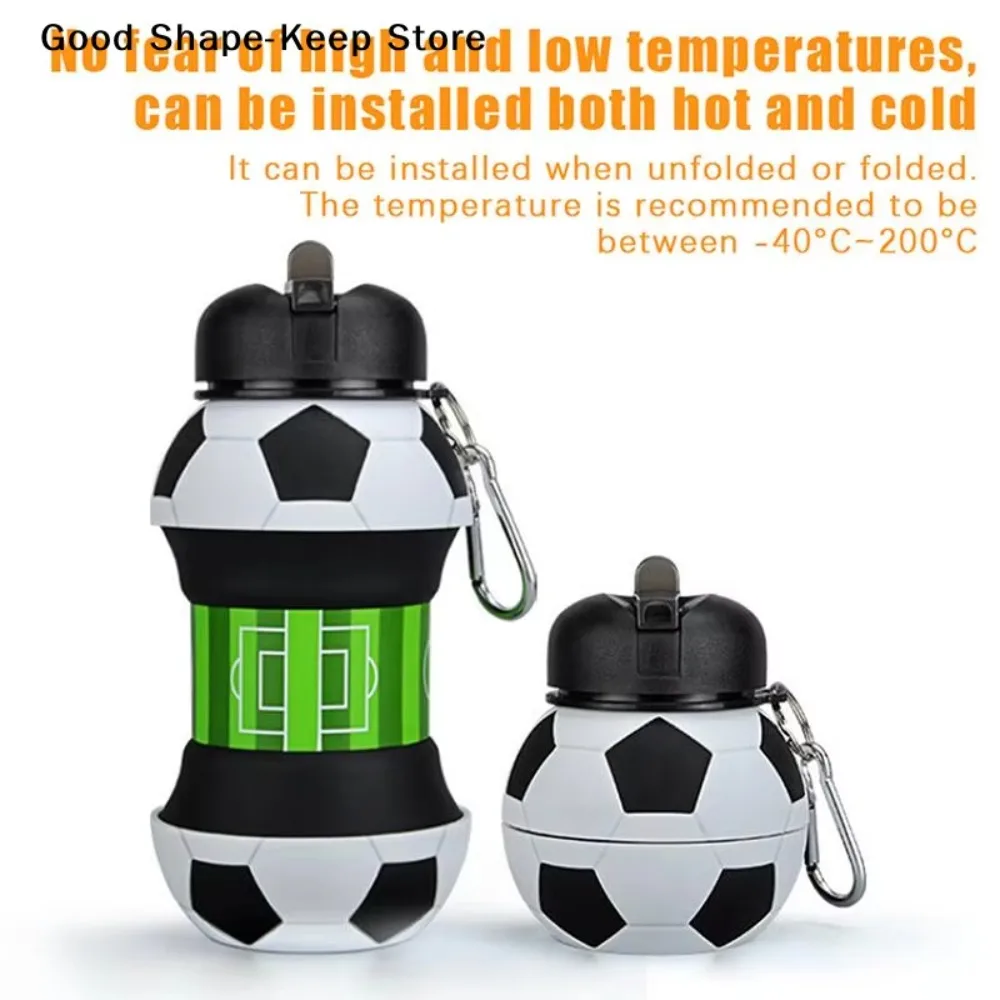 dailyCollapsible Fold Water Bottle Cup for Kids School Leakproof Portable Sports Drinking Mug Bottle HolderDaily products