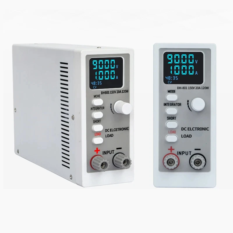 1KG Mini New Upgrade DC Electronic Load 150V 20A 120W High Precision for Battery discharge