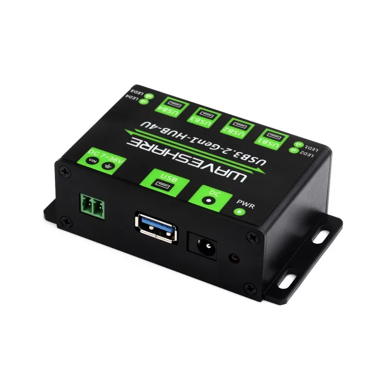 USB 3.0 Hub, 1-in 4-out USB 3.2 Expansion, Plug-and-Play Driver-Free Adapter
