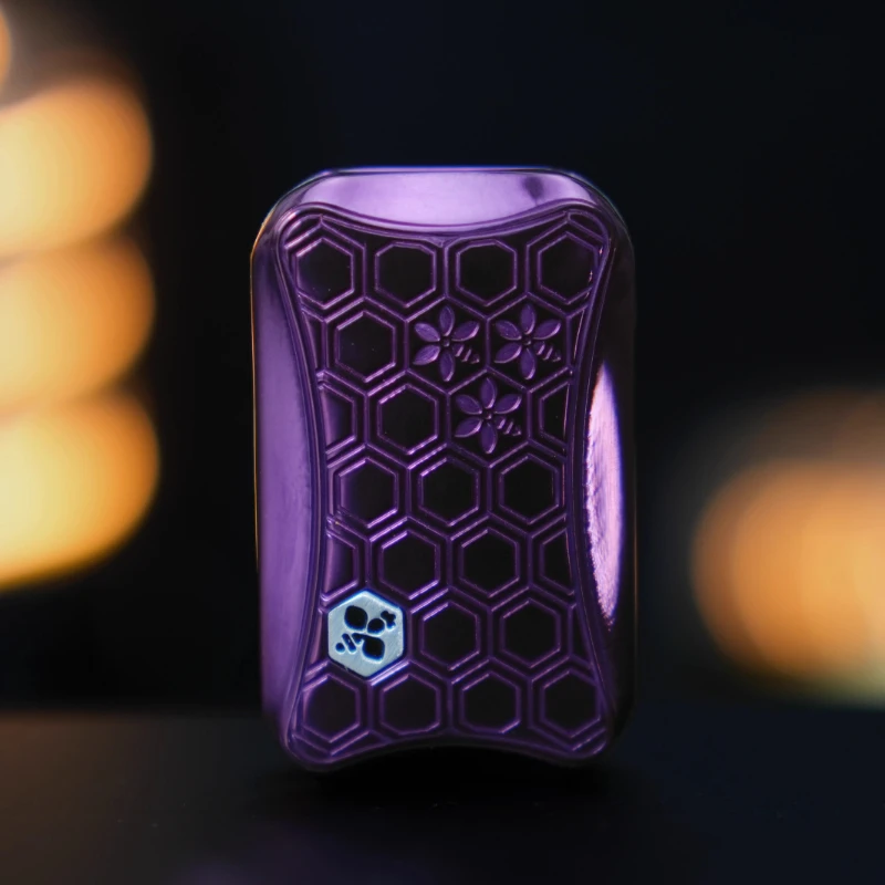 سبائك التيتانيوم المعادن الميكانيكية المنزلق تململ المغناطيسي دفع بطاقة الدورية دفع لوحة عملة EDC الحسية مكافحة لعبة لتخفيف التوتر