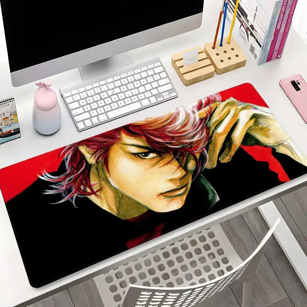 Anime Slam Dunk Mouse Pad Gaming Office Locking Edge Big Computer Gamer Large Rubber Art Mousepad Laptop Desk Mat