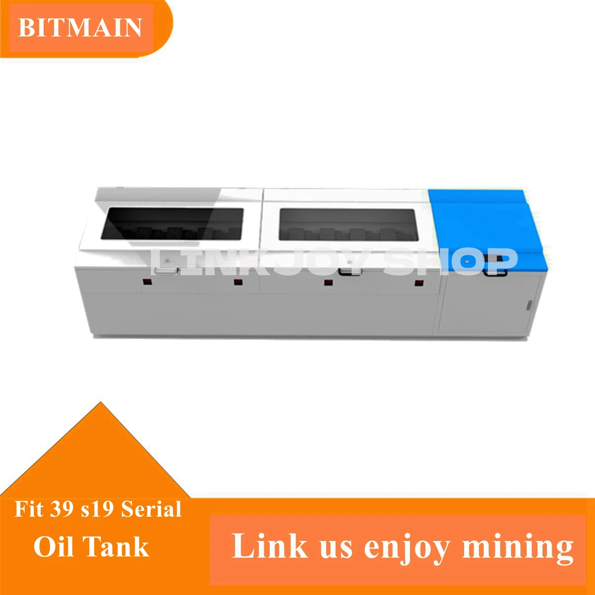 Oil/ Immersion Cooling Box 200kW for Asic Miner for 39pcs Antminer S17/T17/T19/S19 Series Overclocking