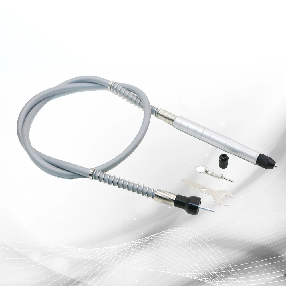 Electric Drill Connecting Rod Flex Shaft Aluminum Flexible Silver Power Rotary Tool