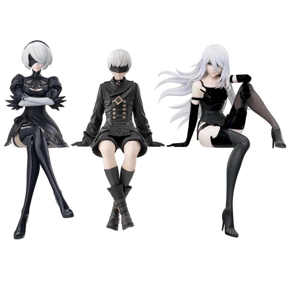 

Anime 2B 9S A2 figure 2B 9S A2 action figures 2B 9S A2 figurine PVC Model Toys Collection Statue Gifts desktop ornaments