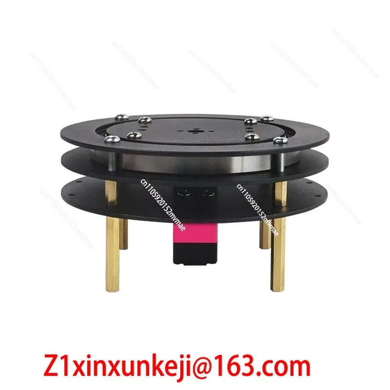 Two Dimensional Electric Servo Pan Tilt Turntable Mechanical Arm Circular Electric Turntable Accessory Bracket 360 ° Rotation