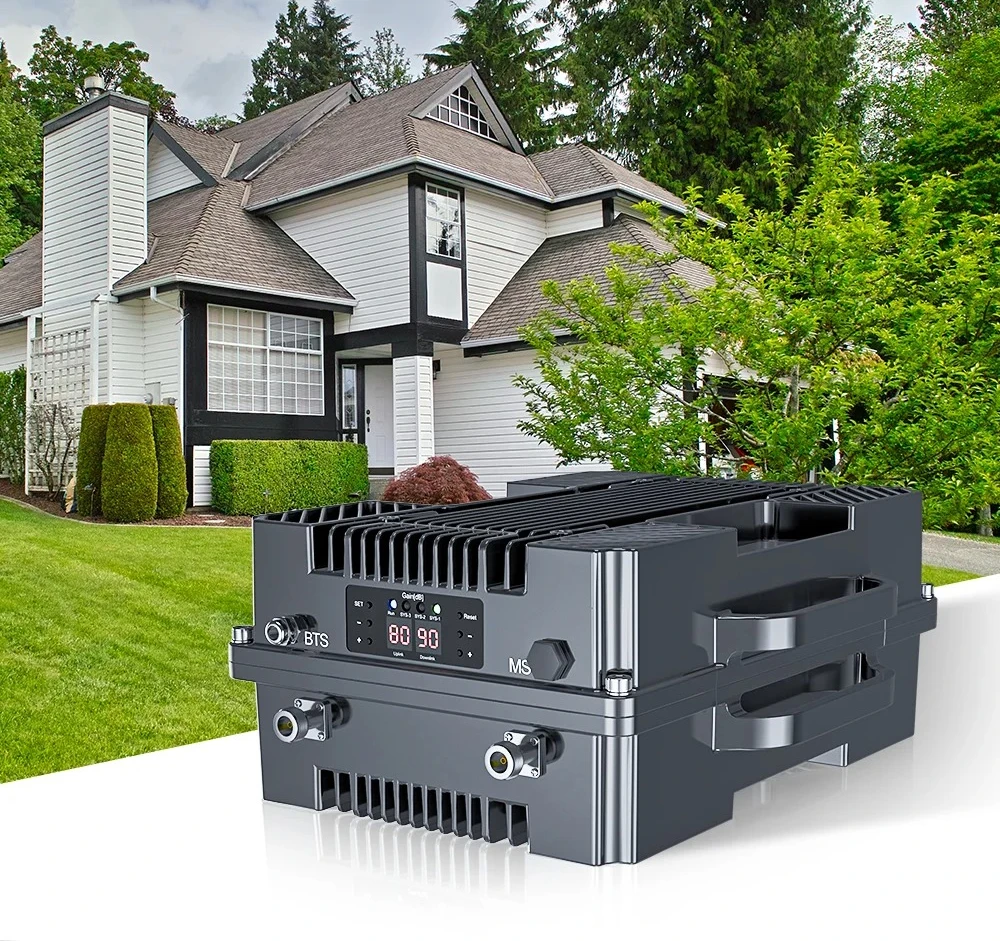 Lintratek 2g 3g 4g 5g 900 1800 2100 mhz  5W 90db New Phone Cellular signal Repeater Booster Amplifier Rural Area Cover 2~ 20km