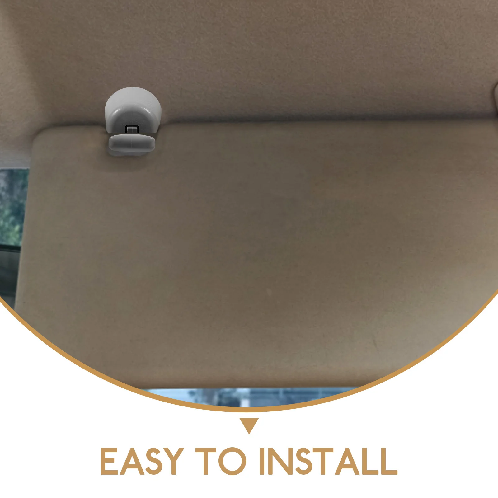 

1pc Sun Visor Hook Clip Compatible With 96409-3Ja0A Interior Vehicle Accessories Sun Visor Retainer Holder For Cars Auto