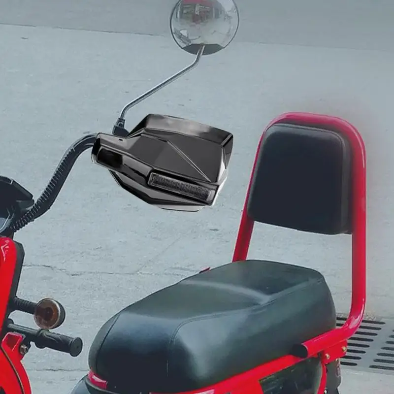 

Motorcycle Hand Wind Blockers Snowmobile Hand Guards Handlebar Windshield Cover Waterproof For ATV Street Riding All-Weather