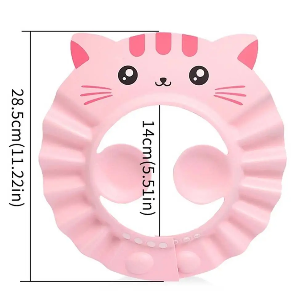 Adjustable Soft Infant Bathing Ear Protection Children Hair Wash Shield Hat Kids Bath Hat Shampoo Cap Baby Shower Cap