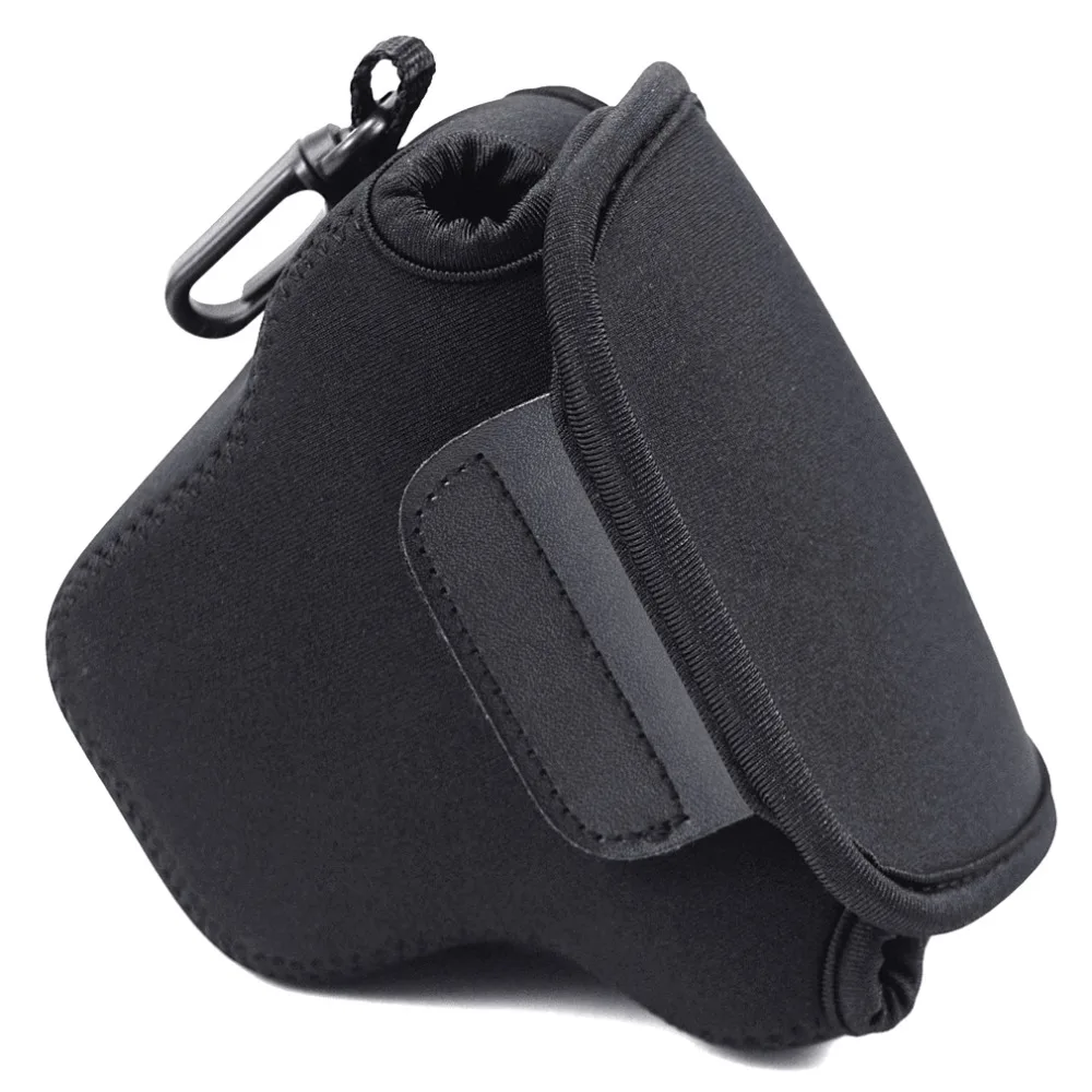 حقيبة كاميرا حافظة ناعمة لـ Fujifilm X-T50 X-M5 X-E4 X-S10 X-T200 X-T30 II XT50 XM5 X-A7 X-A5 X-A20 X-A3 X-A2 مع عدسة 15-45 ملم