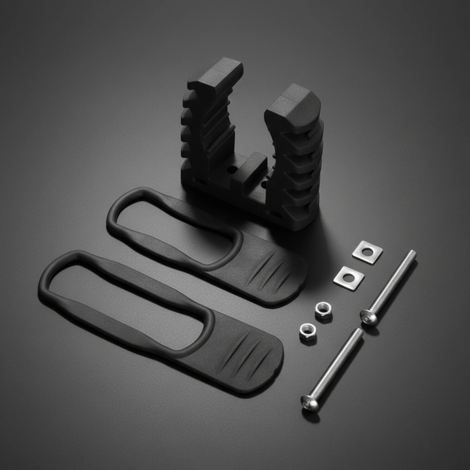 Quick-Release Tool Clamp Flexible Tool Clamp with Mounting Hardware Universal for Outdoor Gear Transport, Work Vehicles