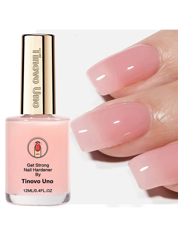 1 قطعة الكيراتين مسمار المقوي الطبيعي سريعة الجافة صيغة نمو الأظافر تصلب 12 مللي الأظافر محسن الوردي مسمار الفن العلاج إصلاح #3