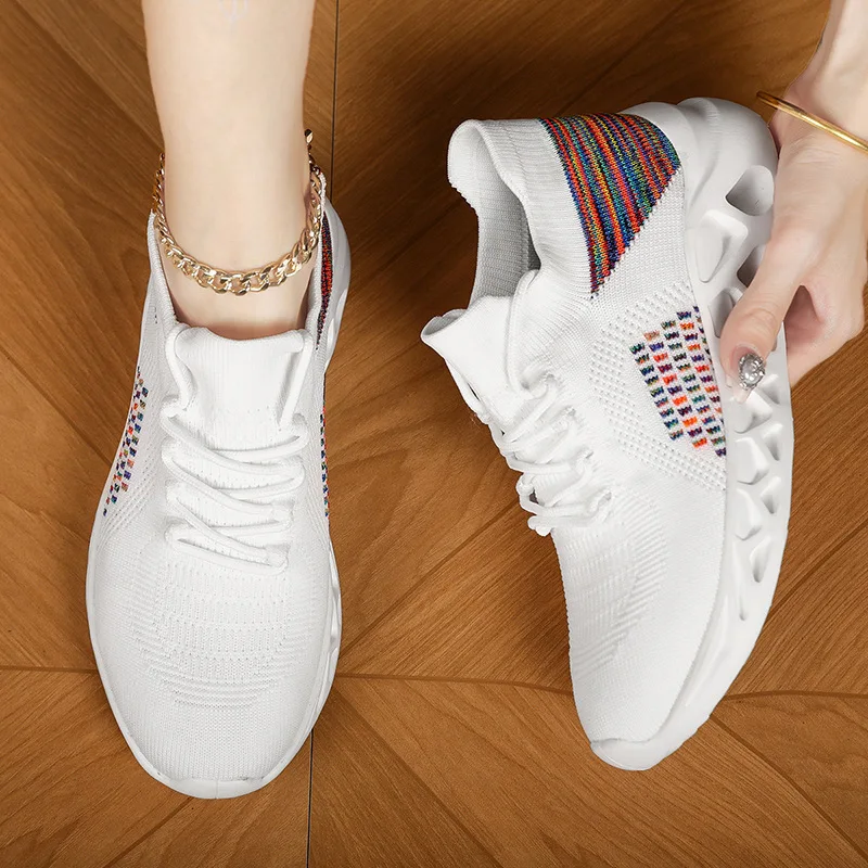 

Men Comfort No Slip Casual Sneakers Breathable Thick Platform Running Shoes Women Mesh Tennis Sport Fashion Outdoor Footwear
