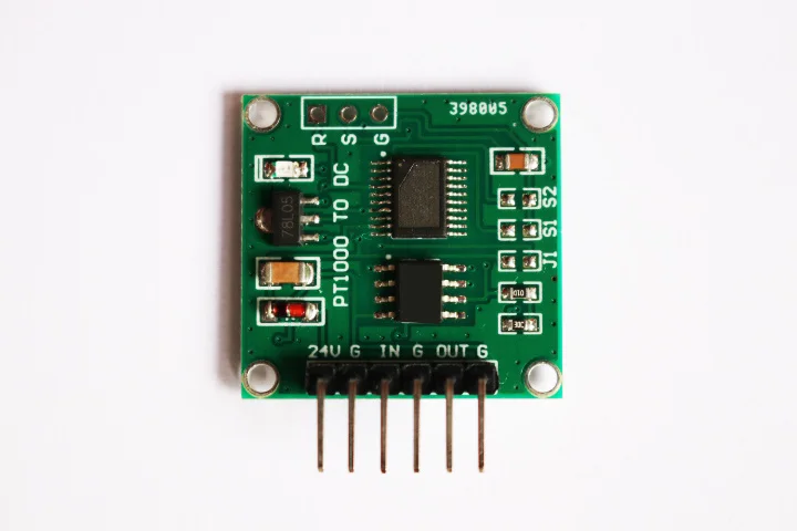 Thermal Resistance to Voltage PT1000 Conversion 0-5V 0-10V Linear Conversion Temperature Transmitter Module