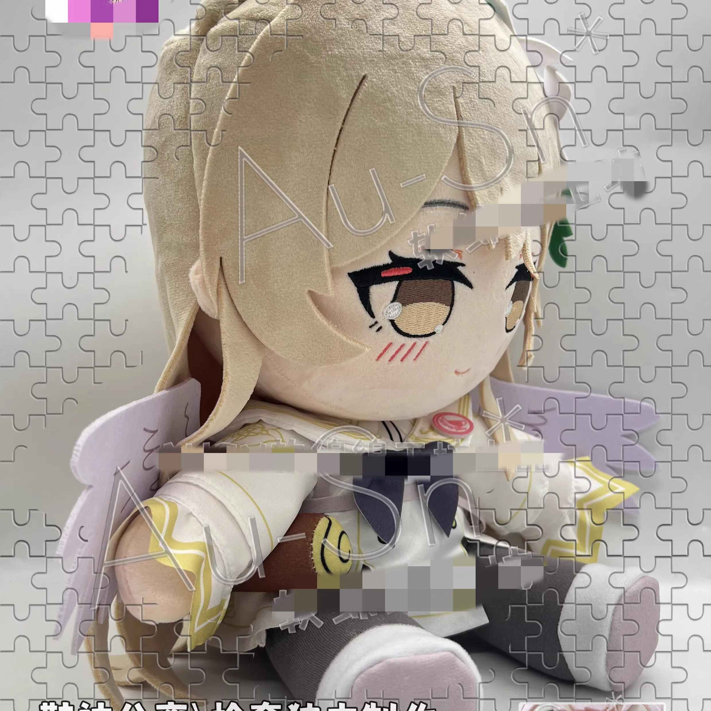 In Stock 30cm Blue Archive Kirifuji Nagisa Yurizono Seia Misono Mika Stuffed Plushies Doll Clothes Pillow Ornament Anime Game To